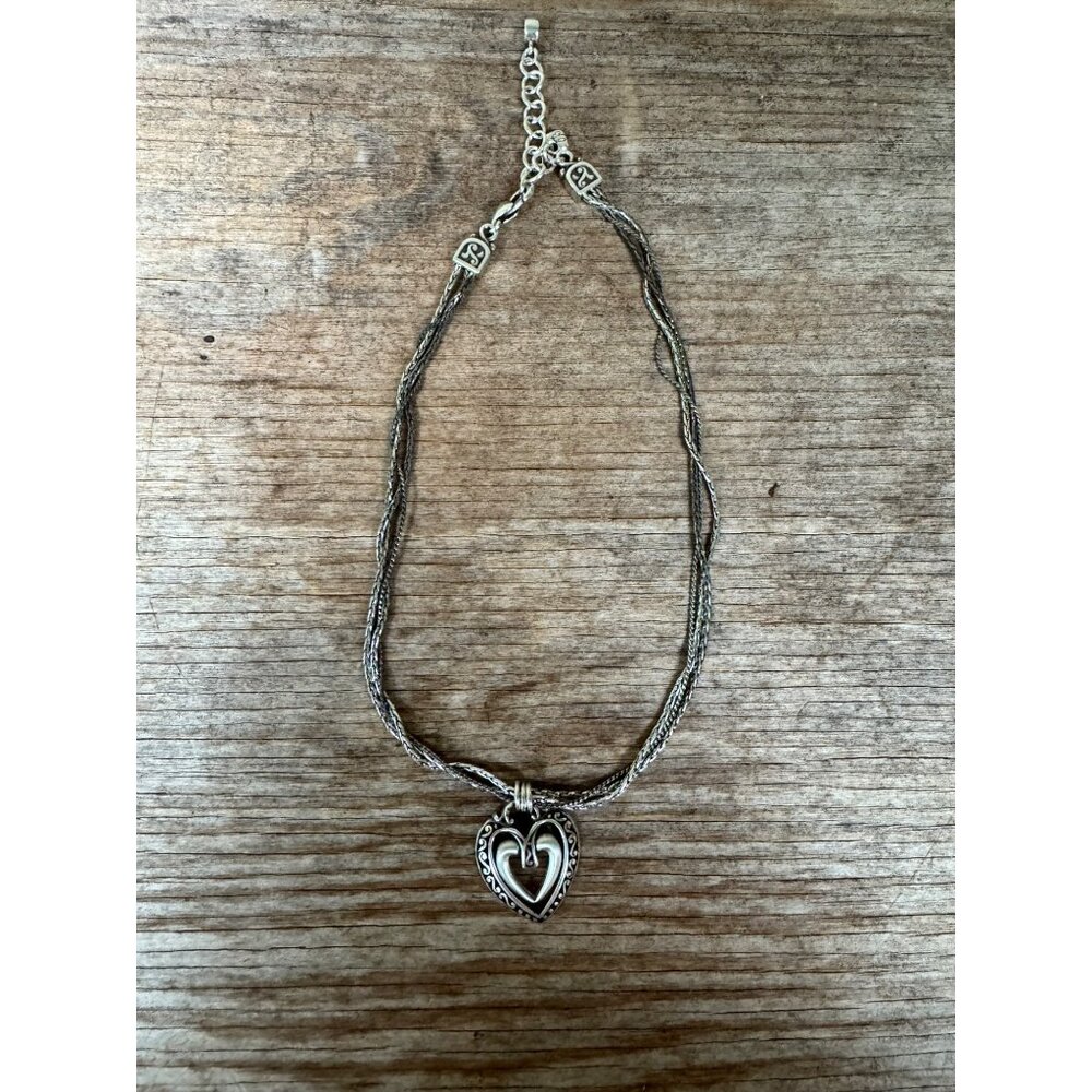 Brighton Heart Necklace Multi Chain 16"-18"